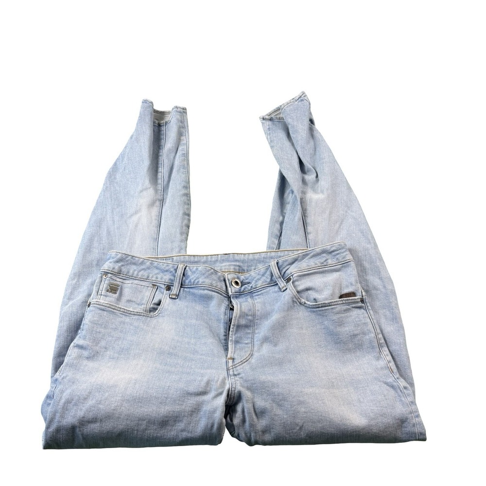 G-Star Raw Arc 3D Slim Mens Jeans Light Wash Blue Tapered D10060-B631 33X32